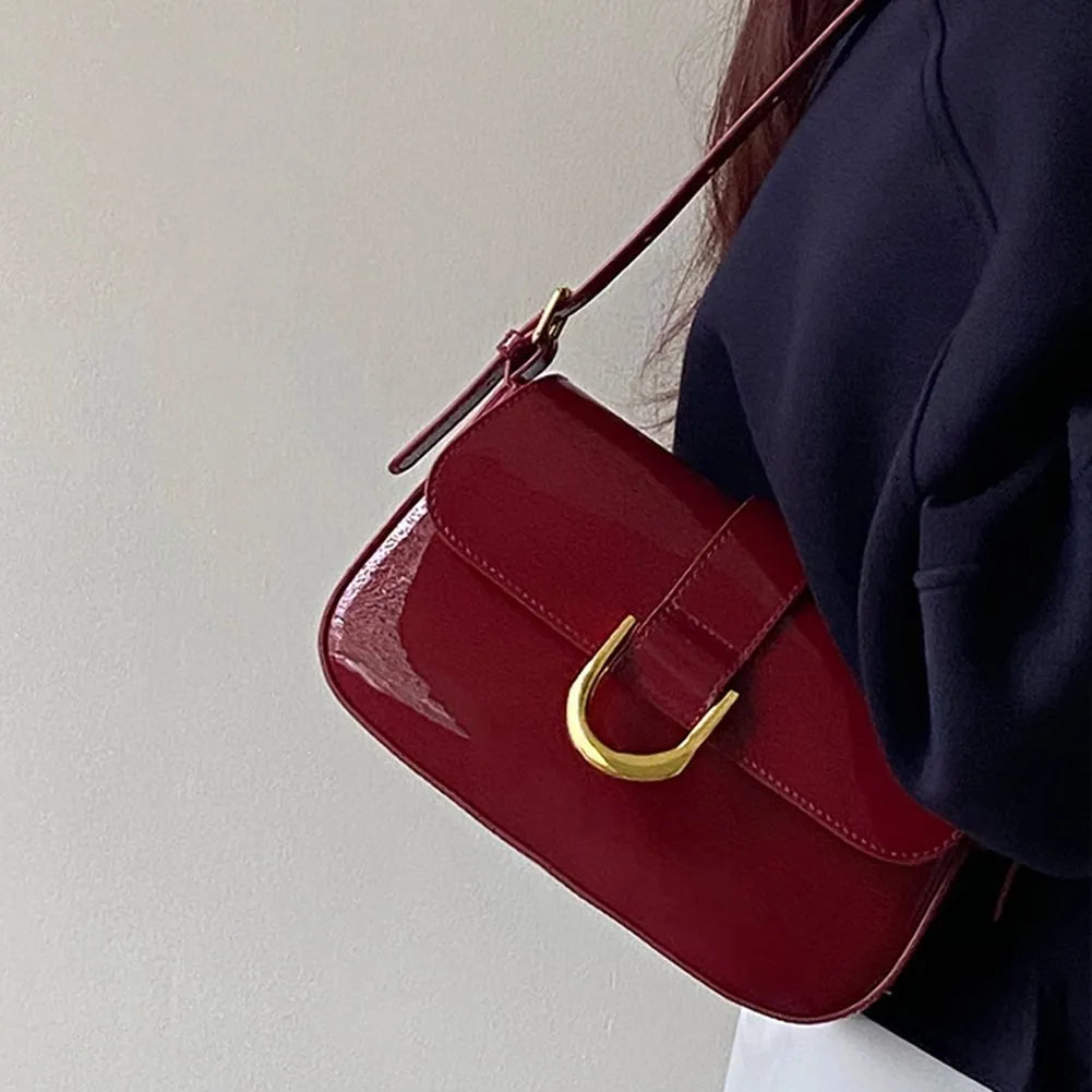 Cherry Luxe Flap Bag