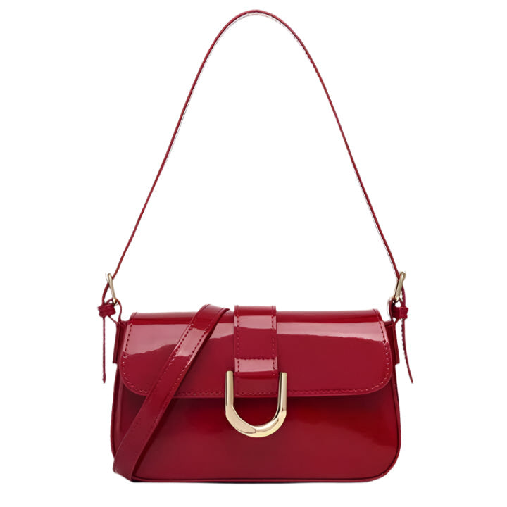Cherry Luxe Flap Bag