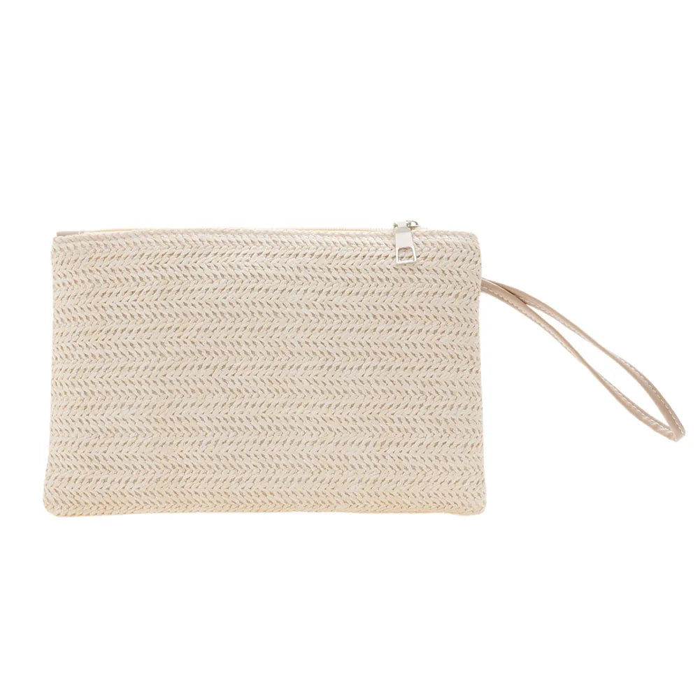 Terra Straw Clutch