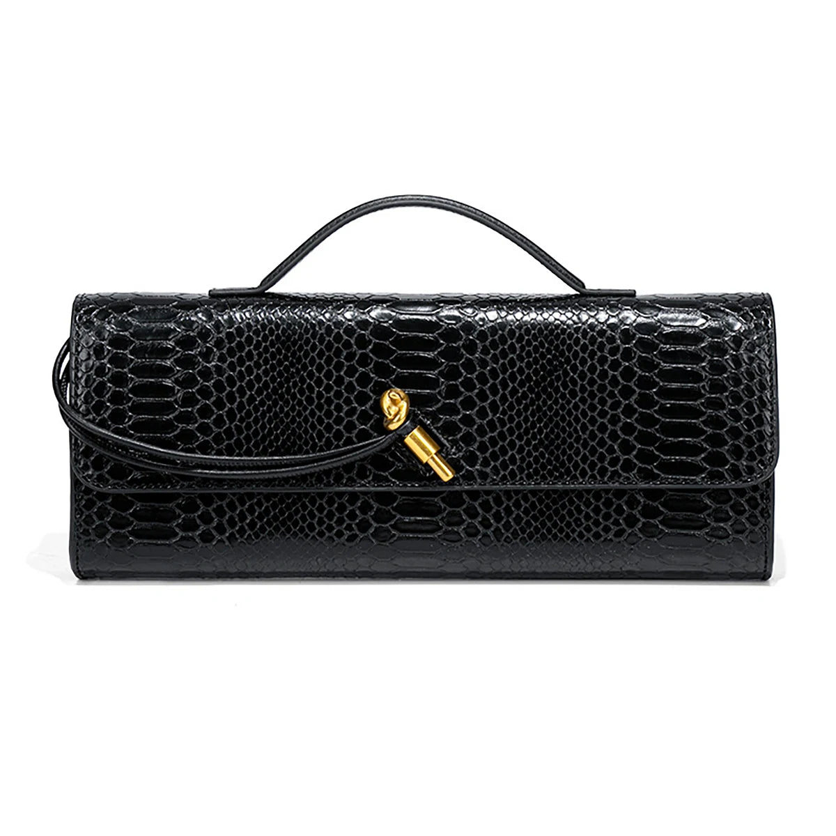 Savra Linear Clutch Bag