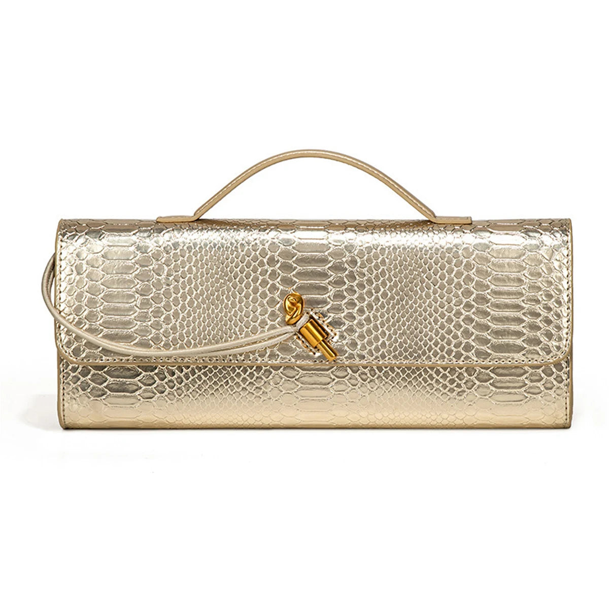 Savra Linear Clutch Bag
