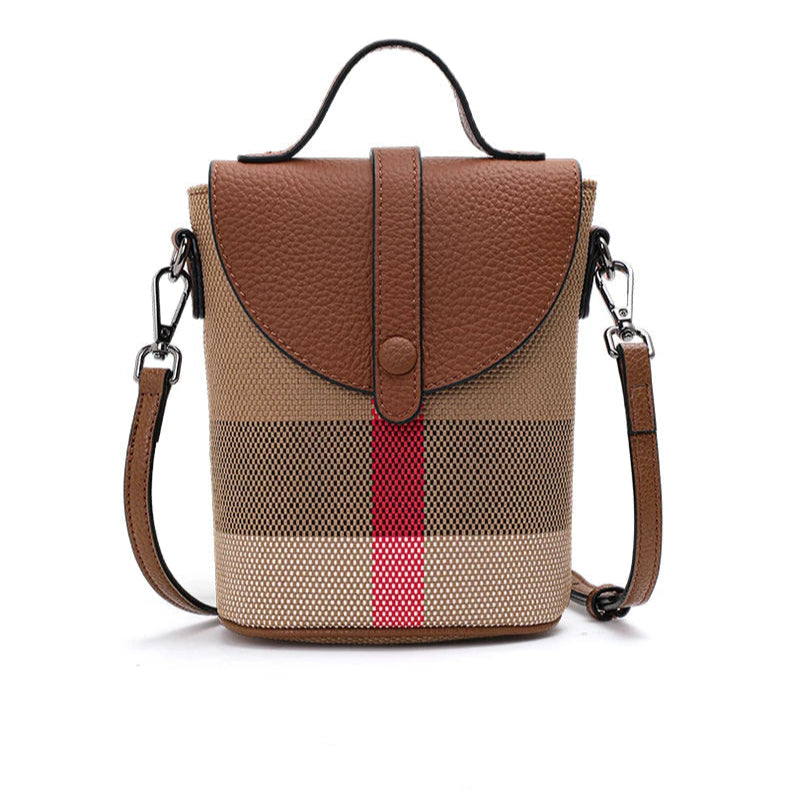 Linea Tartan Pouch Bag
