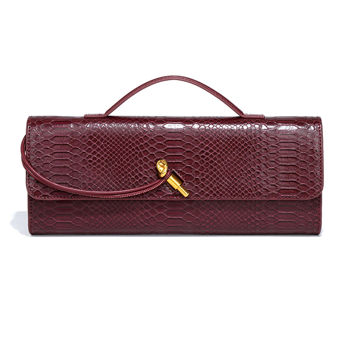Savra Linear Clutch Bag
