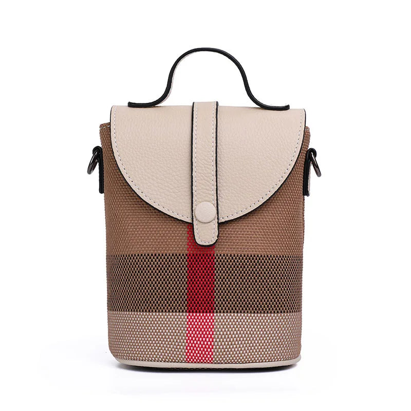 Linea Tartan Pouch Bag