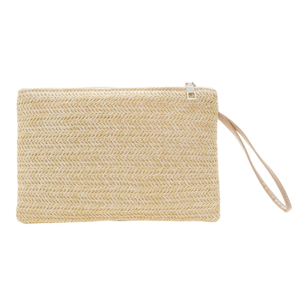Terra Straw Clutch