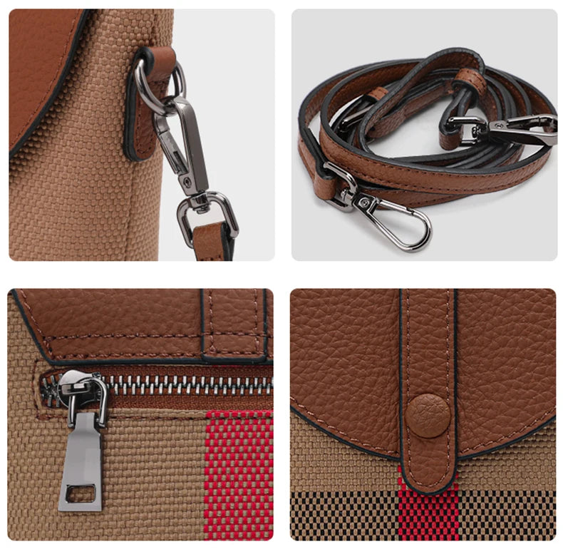 Linea Tartan Pouch Bag
